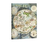 Paperblanks Softcover Flexis Celestial Planisphere | Lined | Midi (130 × 180 mm) (Early Cartography)