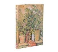 Paperblanks Hardback Journal Cezanne’s Terracotta Pots and Flowers - Midi Unlined, Elastic Band