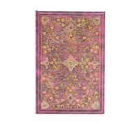 Paperblanks Diamond Throne Jubilee Mini Horizontal 13 Month Calendar 2025 Elastic Band Closure