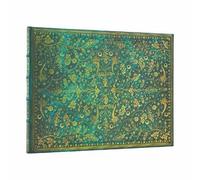 Paperblanks Guest Book Emerald Flower (Nature’s Grace) Unlined Hardcover Journal