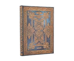 Paperblanks Fiammetta 2026 Fiammetta 12 Month Calendar Midi Horizontal Elastic Band Closure 160 Pg 100 GSM