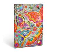Paperblanks Flutterbyes Midi Lined Softcover Flexi Journal (176 page (Paperback)