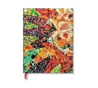 Gaudi’s Sun (Gaudi’s Mosaics) Mini Unlined Hardback Journal (Wrap Closure)