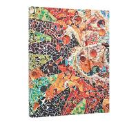 Paperblanks Gaudis Sun 2026, Gaudi's Mosaics, 12 Month Calendar, Ultra, Day Overview, with Folding Envelope, 416 Pg, 80 GSM