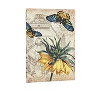 Paperblanks Golden Fritillaria Midi Lined Softcover Journal (Elastic (Paperback)