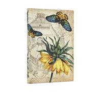 Paperblanks Golden Fritillaria Mini Lined Softcover Journal (Elastic (Paperback)