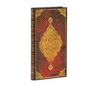 Paperblanks | Hardcover Journal | Golden Trefoil | Lined | Slim (95 × 180 mm) (Ultra Unlined)