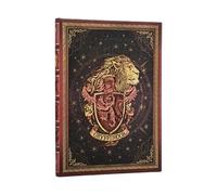 Paperblanks Journal Gryffindor (Harry Potter Collection) Unlined Elastic Band Closure Midi Custom