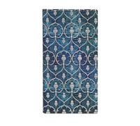 Paperblanks | Hardcover Journal | Blue Velvet | Lined | Slim (95 × 180 mm) (Slim Lined), PB6388-9