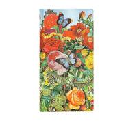 Paperblanks Hardcover Journal Butterfly Garden | Lined | Slim (90 × 180 mm) (Nature Montages)