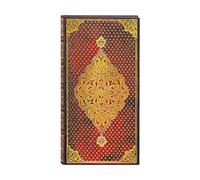 Paperblanks | Hardcover Journal | Golden Trefoil | Lined | Slim (95 × 180 mm) (Ultra Unlined)
