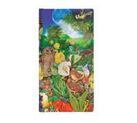 Paperblanks Hardcover Journal Moon Garden | Lined | Slim (90 × 180 mm) (Nature Montages)