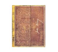 Paperblanks Hardcover Journal Verne, Around The World | Lined | Ultra (180 × 230 mm) (Embellished Manuscripts Collection)