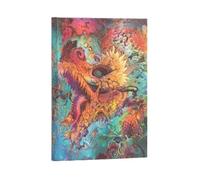 Humming Dragon (Android Jones Collection) Midi Unlined Hardcover Journal: Hardcover, 120 gsm, ribbon marker, memento pouch, elastic closure