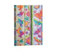 Paperblanks Hardcover Journal Hummingbirds & Flutterbyes | Lined | Midi (130 × 180 mm)