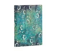 Paperblanks | Hardcover Journal | Kuro | Lined | Mini (95 × 140 mm) (Katagami Florals)