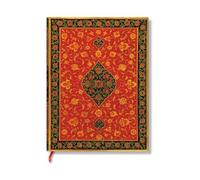 Paperblanks Mini Lined Hardback Journal – Layla (Persian Poetry) – Elastic Band Closure