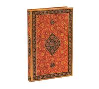 Paperblanks Mini Lined Hardback Journal – Layla (Persian Poetry) – Elastic Band Closure
