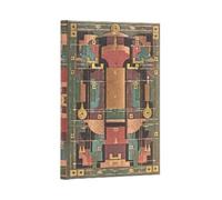 Lion’s Den (Sybil Pye Bindings) Midi Unlined Hardcover Journal: Hardcover, 120 gsm, ribbon marker, memento pouch, elastic closure