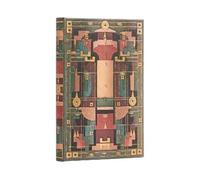 Paperblanks Mini Lined Hardcover Journal Lion’s Den (Sybil Pye Bindings) — 85gsm, ribbon marker, elastic