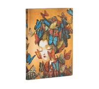 Paperblanks Madame Butterfly Midi Lined Softcover Flexi Journal (Paperback)