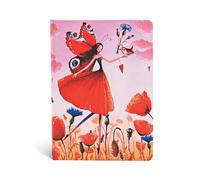 Paperblanks Mila Marquis Ruled Midi Notebook- Poppy Field (Mila Marquis Collection)