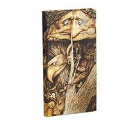 Paperblanks Hardcover Journal – Mischievous Creatures (Brian Froud) – Slim Lined 95×180mm – PB6373-5