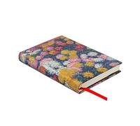 Monet’s Chrysanthemums Mini Lined Hardback Journal (Elastic Band Closure)