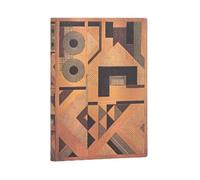 Moutarde (Shape Shift) Midi Unlined Journal: Flexi softcover, 100 gsm, ribbon marker, memento pouch, book edge printing, no closure