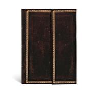 Paperblanks - Old Lthr Black Moroc Mini Lin - Paperback - K245z
