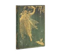 Paperblanks Olive Fairy Midi Unlined Hardcover Journal (Elastic Band (Hardback)