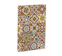 Porto (Portuguese Tiles) Mini Hardback Address Book (Elastic Band Closure)