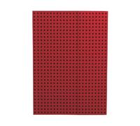 Paperblanks Red on Black (Quadro) A4 Lined Notebook (Hardback)