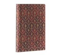 Paperblanks Red Velvet Midi Unlined Softcover Flexi Journal (Elastic (Paperback)