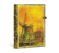 Paperblanks Hardcover Journal Rembrandt’s 350th Anniversary | Unlined | Midi (130 × 180 mm), PB5423-8 (Special Editions)