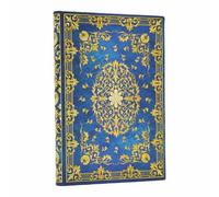 Paperblanks Hardcover Journal Silk Sky (Guiding Star) Mini — Unlined, Elastic Band Closure