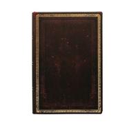 Paperblanks | Softcover Flexis | Black Moroccan | Lined | Mini (95 × 140 mm) (Old Leather Collection)