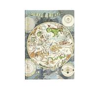 Paperblanks Softcover Flexis Celestial Planisphere | Lined | Midi (130 × 180 mm) (Early Cartography)