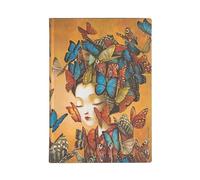 Paperblanks Softcover Flexis Madame Butterfly | Lined | Midi (130 × 180 mm) (Esprit de Lacombe)