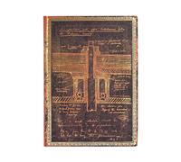 Paperblanks | Softcover Flexis | Tesla, Sketch of a Turbine | Lined | Midi (130 × 180 mm)