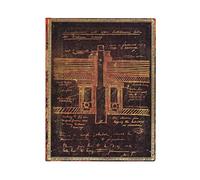 Paperblanks | Softcover Flexis | Tesla, Sketch of a Turbine | Lined | Ultra (180 × 230 mm) (Embellished Manuscripts Collection)