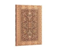Paperblanks Hardcover Journal Terrene (Medina Mystic) Grande - 120gsm, ribbon marker, elastic