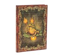 The Brothers Grimm, Frog Prince (Fairy Tale Collection) Midi Unlined Hardback Journal (Elastic Band Closure)