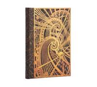 The Chanin Spiral (New York Deco) Mini Lined Hardcover Journal: Hardcover, 85 gsm, ribbon marker, memento pouch, elastic closure