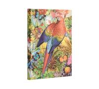 Tropical Garden (Nature Montages) Midi Lined Journal: Hardcover, 120 gsm, ribbon marker, memento pouch, elastic closure