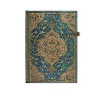 Paperblanks Turquoise Chronicles Midi Lined Hardcover Journal: Lined Midi