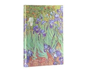 Paperblanks Van Gogh’s Irises Grande Hardback Sketchbook (Elastic Ban (Hardback)