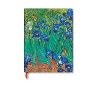 Van Gogh’s Irises Mini Lined Hardback Journal (Elastic Band Closure)