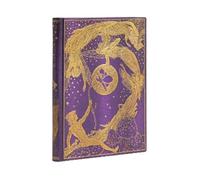 Paperblanks Violet Fairy Midi Lined Hardcover Journal (Elastic Band C (Hardback)