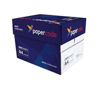 Papercode A4 75gsm Copier Paper -High-Quality White Printer Paper for Home & Office -Jam-Free, Quick Dry -Suitable for Inkjet & Laser Printers (Box of 5 Reams)
